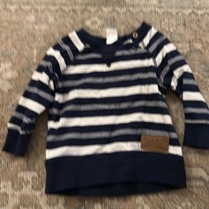 Striped blue and white H&M sweater